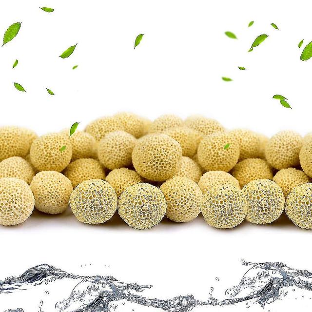 Keramické biofiltračné krúžky pre všetky typy akvárií a rybníkov Stabilizujte vodu Ph (1000g Bakteriálna guľa) on Productcaster.