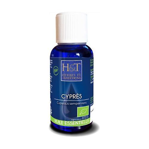 Herbes & Traditions Cypress Essential Oil (Cupressus Sempervirens) 30 ml of essential oil on Productcaster.