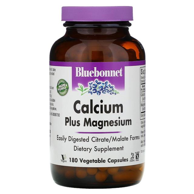 Bluebonnet Nutrition, Calcium Plus Magnesium, 180 Vcaps on Productcaster.