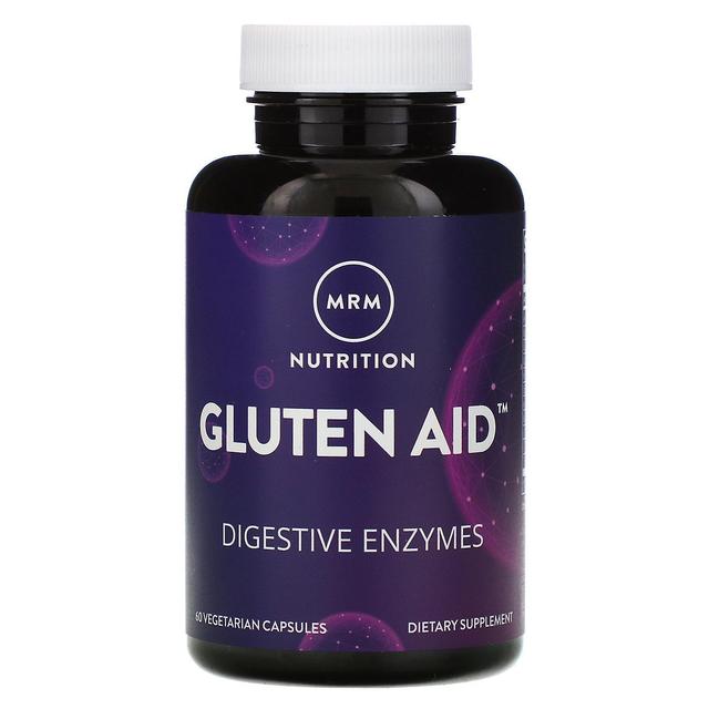 MRM, Nutrition, Gluten Aid, 60 Vegetarian Capsules on Productcaster.