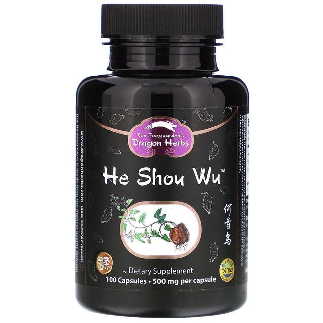 Dragon Herbs, He Shou Wu, 500 mg, 100 Capsules on Productcaster.