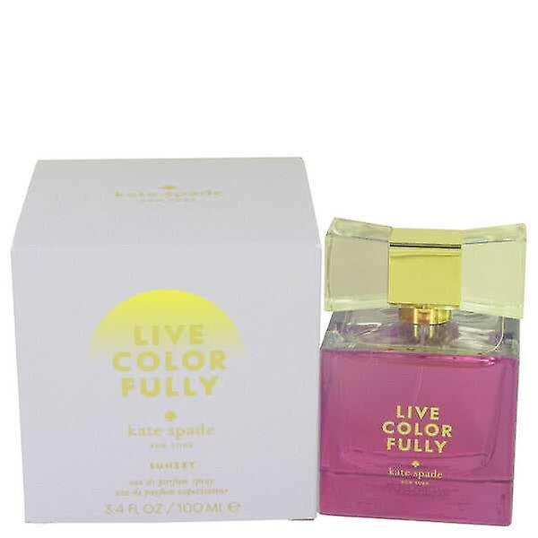 Kate Spade Lev fargerikt Sunset Eau De Parfum Spray 3.4 oz for kvinner on Productcaster.