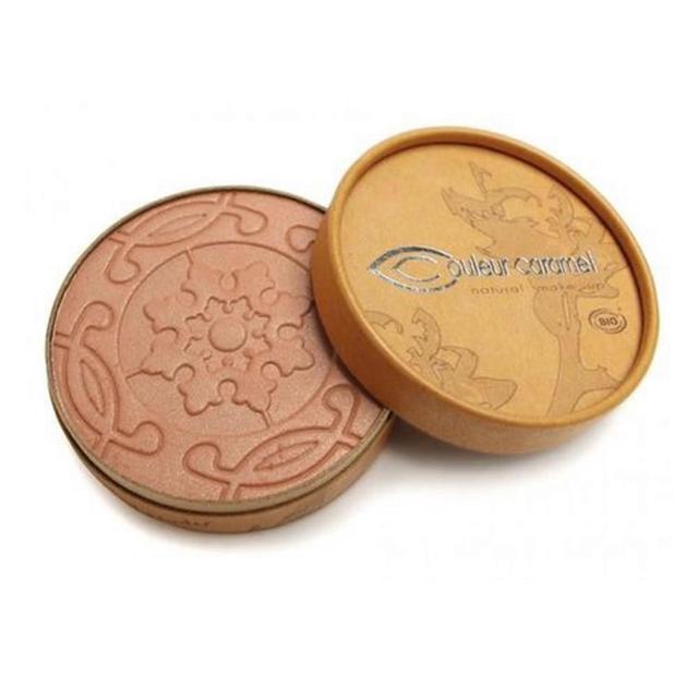 Couleur Caramel Caramel glow bronzing powder in pearly golden divine finish on Productcaster.