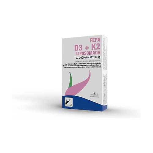 Fepa-vitamin d3+k2 liposome 40 capsules on Productcaster.