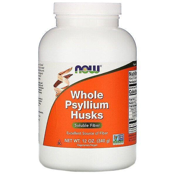 NOW Foods Nu fødevarer, hele psylliumskaller, 12 oz (340 g) on Productcaster.