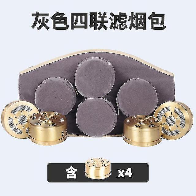 Cn Herb Box Portable Moxibustion Cloth Smoke-free Thickening Multifunction Moxib gray on Productcaster.