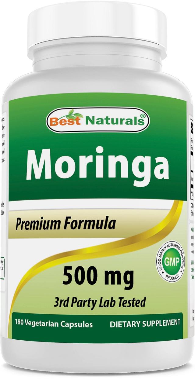 Best naturals moringa 500 mg 180 vegetarian capsules on Productcaster.