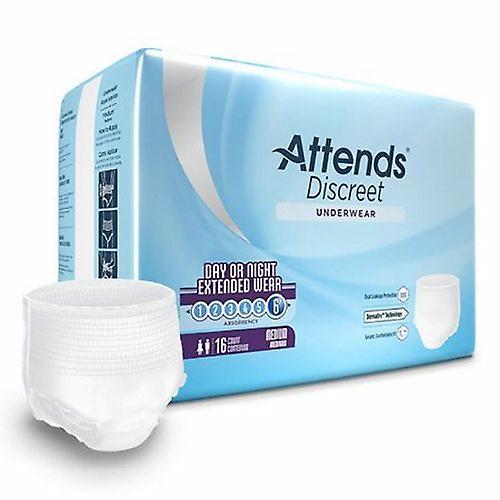 Attends Unisex Adult Absorbent Underwear, Count of 64 (Pack of 1) on Productcaster.