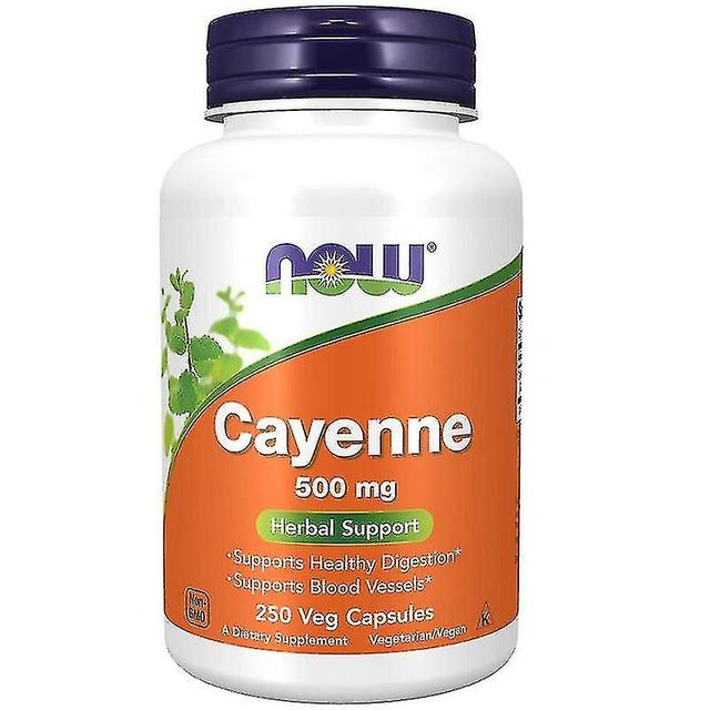 Szmtcv Now Foods Cayenne 500mg Capsules 250 on Productcaster.