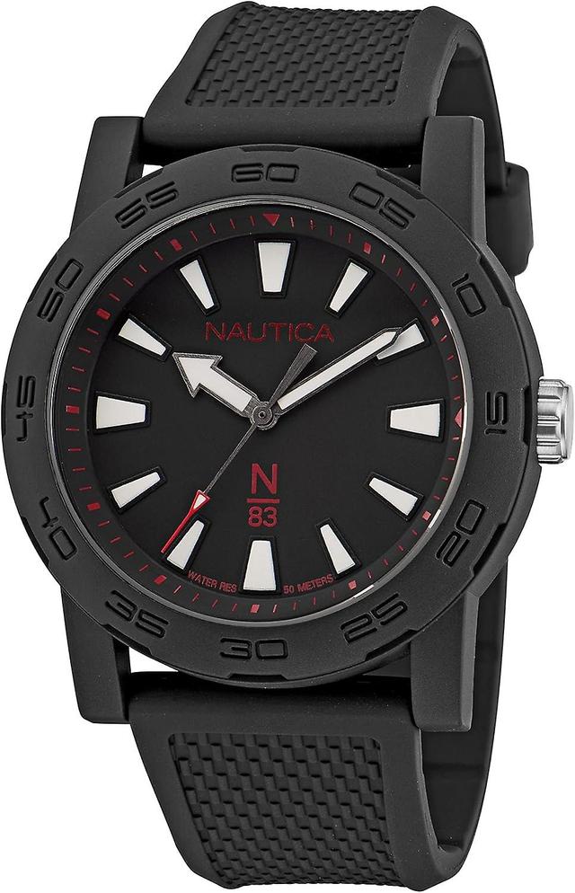 Nautica herenhorloge NAPATF203 zwart on Productcaster.