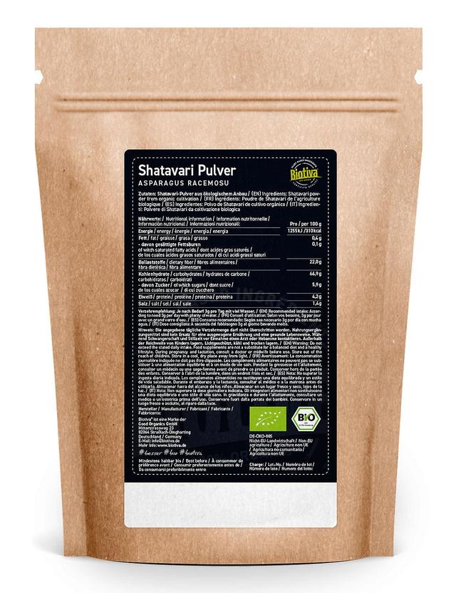 Good Organics Shatavari powder organic 500g (2x250g) on Productcaster.