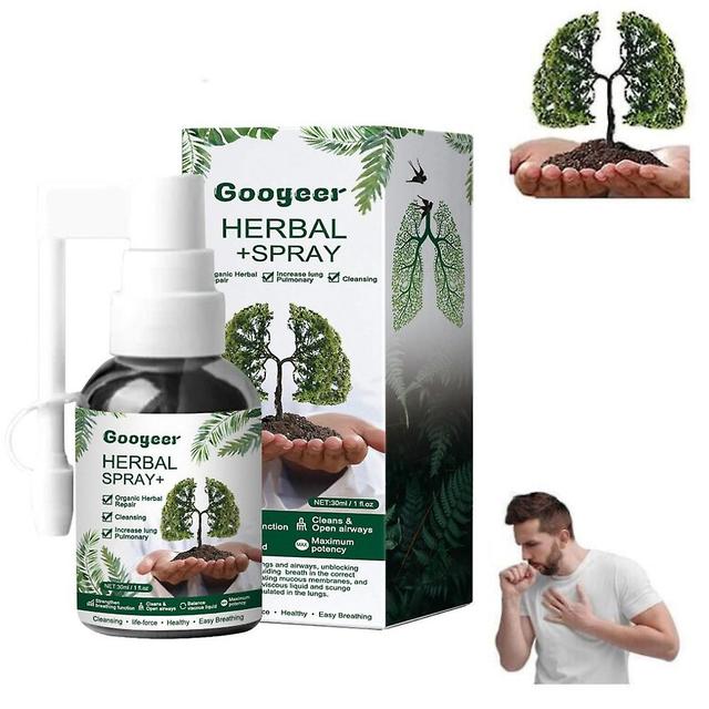 Respinature Herbal Lung Cleanse Mist-powerful Lung Support, Herbal Care Essence 2023 New B2 on Productcaster.