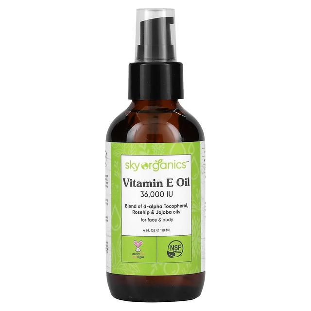 Sky Organics, Vitamin E Oil, 36,000 IU, 4 fl oz (118 ml) on Productcaster.