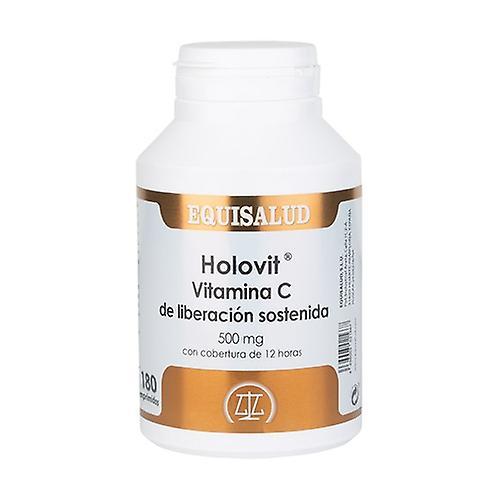 Equisalud Holovit vitamin C sustained release 180 tablets of 500mg on Productcaster.