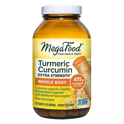 MegaFood Turmeric Strength for Whole Body, 120 Tabs (Pack of 1) on Productcaster.