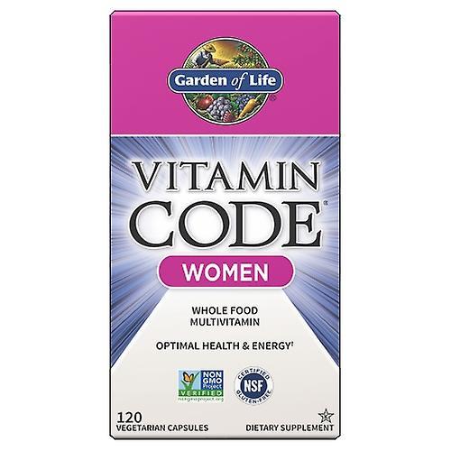 Garden of Life Vitamin Code, Fórmula Mujer 120 Caps (Pack de 6) on Productcaster.