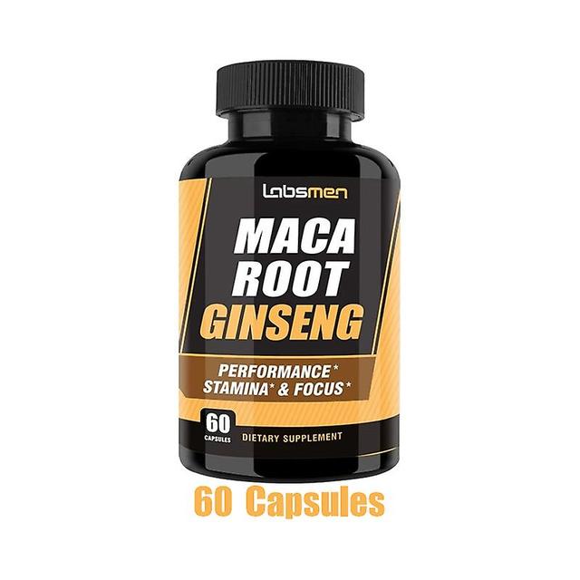 Vorallme Capsules végétaliennes Racine de maca gélatinisée Soutient la santé reproductive Énergisant naturel prolonge le temps d’érection fort 60 C... on Productcaster.