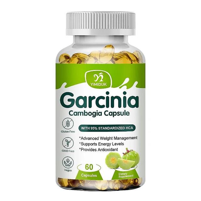 Sofirn Garcinia Cambogia Kapsułki Szybki spalacz tłuszczu dla mężczyzn Kobiety, aby pomóc schudnąć Tłumiący apetyt Szybkie odchudzanie płaskiego br... on Productcaster.