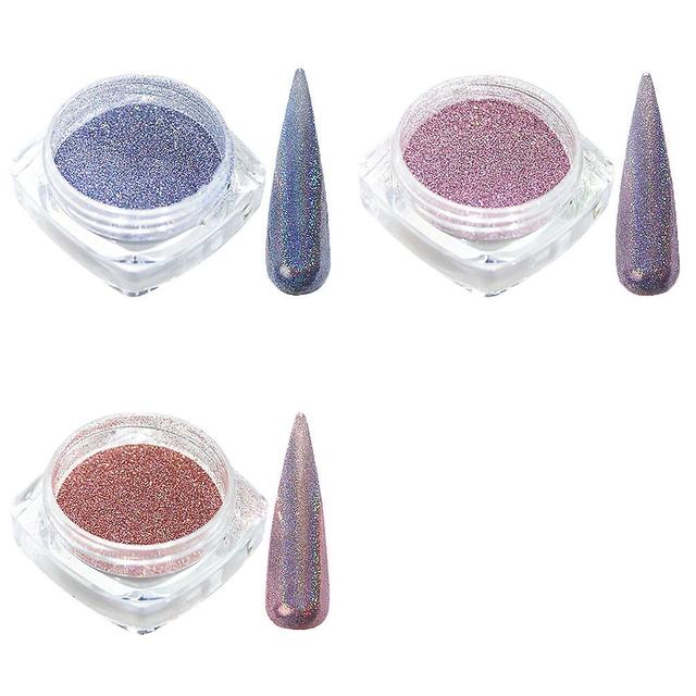 Gaoguang Nail Mirror Flour Transparent Chameleon Powder Fireworks Pollen Electroplating White on Productcaster.