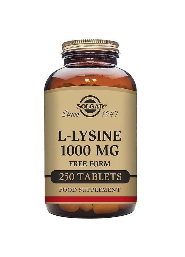 Solgar l-lysin 1000mg 250's on Productcaster.