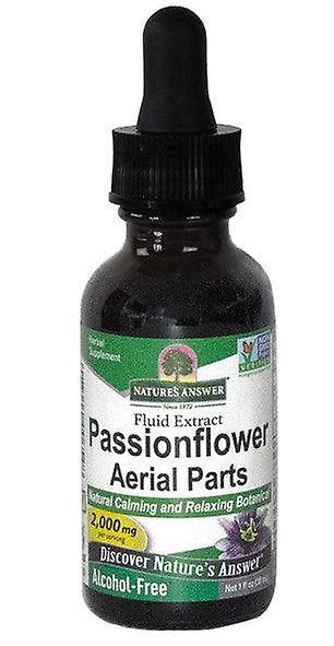 Nature's answer passionflower aerial parts (alcohol free) on Productcaster.