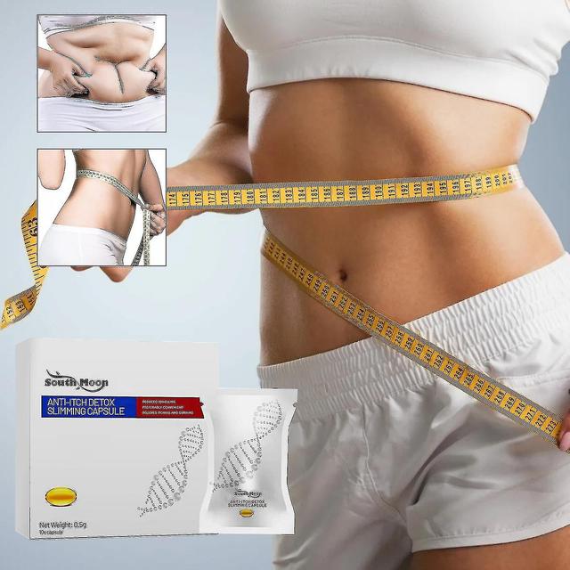 Sootheslim Anti-itch Detox Slimming Capsule, Anti Pruritic Detox Slimming Capsules Promote Women's Health 3pcs on Productcaster.