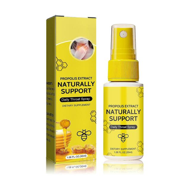 Ofocase Propolis Extract Naturally Support, Naturals Propolis Throat Spray, Natural Immune Support & Sore Throat Relief 30ml 1 pcs on Productcaster.