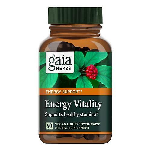 Gaia Herbs Energy Vitality, 60 čiapky (balenie po 1) on Productcaster.