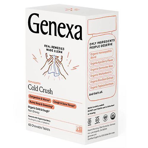 Genexa Organic Cold Crush, Dospelý 60 kariet (balenie po 1) on Productcaster.