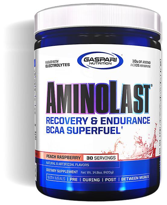 Gaspari Nutrition Aminolast Perzik Framboos 420 gr on Productcaster.