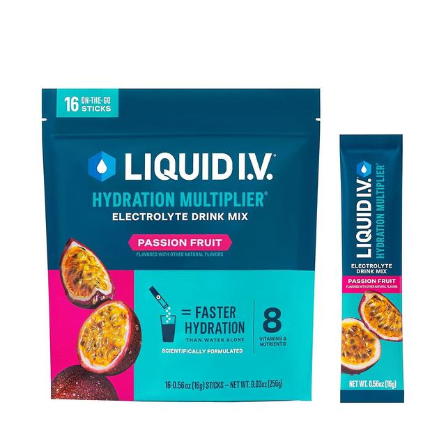 Liquid I.V. Passion Fruit 16 Sticks Hydration Multiplier on Productcaster.