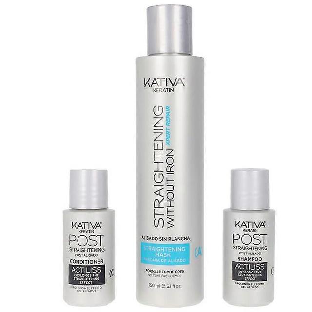 Kativa Keratin anti-frizz smoothing without iron repair tips set 3 pieces on Productcaster.