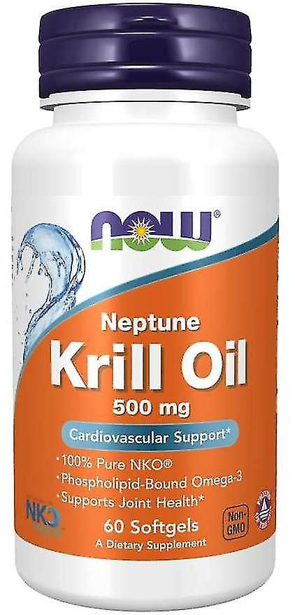 Now Foods Neptune Krill Oil 60x500 mg 80 gr on Productcaster.