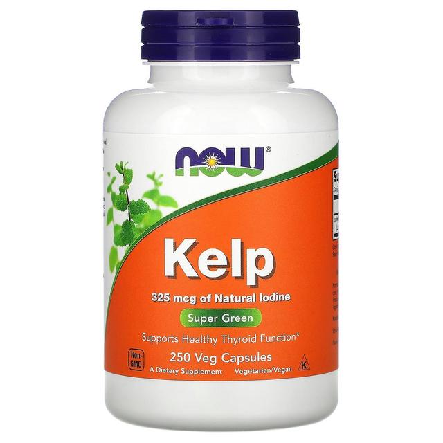 NOW Foods NU Livsmedel, Kelp, 250 Veg kapslar on Productcaster.