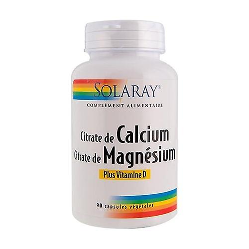 Solaray Calcium, Magnesium, Vitamin D 90 capsules on Productcaster.