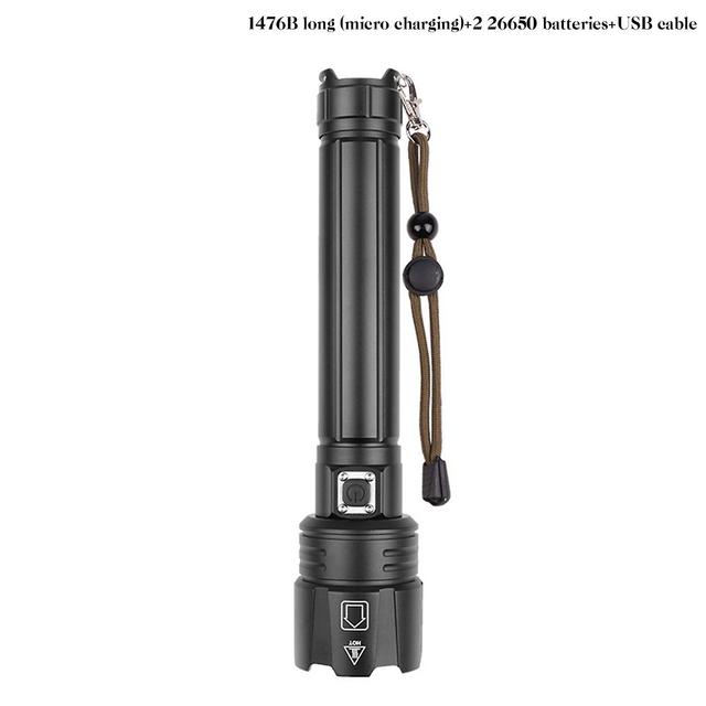 Camping Waterproof Hiking Torches Mini Led Zoomable Flashlight For Outdoor Use F on Productcaster.