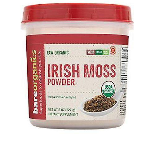 Bare Organics Organic Irish Moss Powder, 8 Oz (Confezione da 3) on Productcaster.