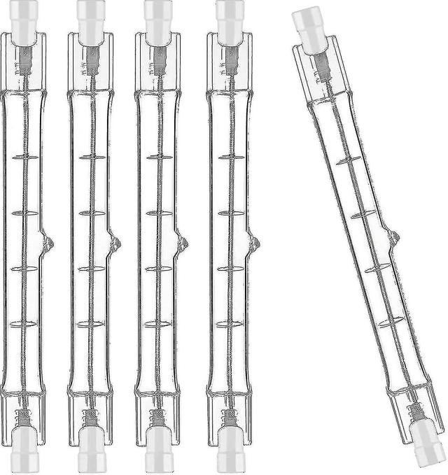 5 Pack R7s Halogen Bulb 118mm 200w 230v, R7s Halogen Rod 118mm, Halogen Bulb R7s Dimmable Halogen Ro on Productcaster.