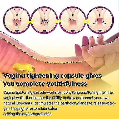 60 Pcs Detox Feminine Remove Odor Itching Capsule Healthy Vaginal Tightening on Productcaster.