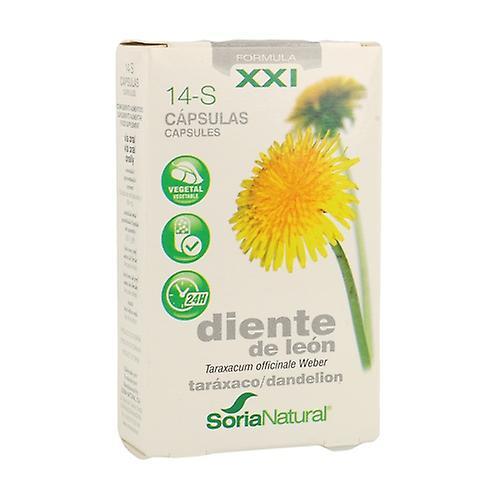 Soria Natural 14 S Dandelion (XXI Formula) 30 capsules on Productcaster.