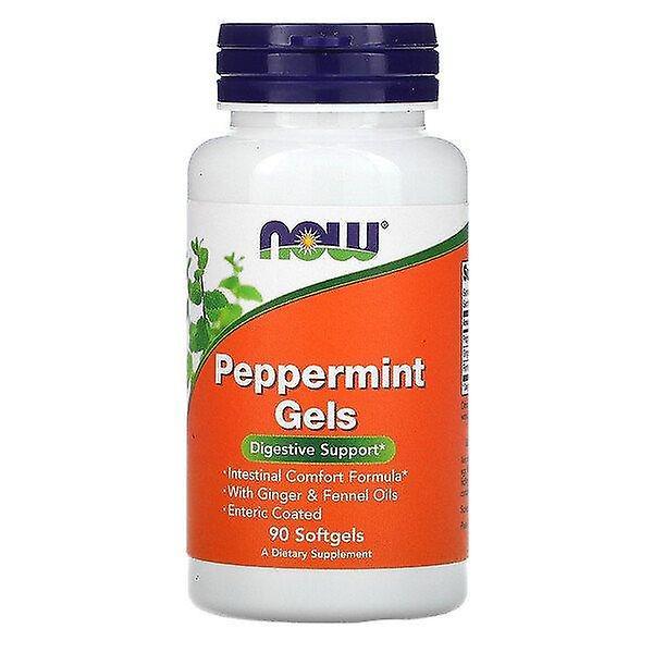 Now Foods, Peppermint Gels, 90 Softgels on Productcaster.