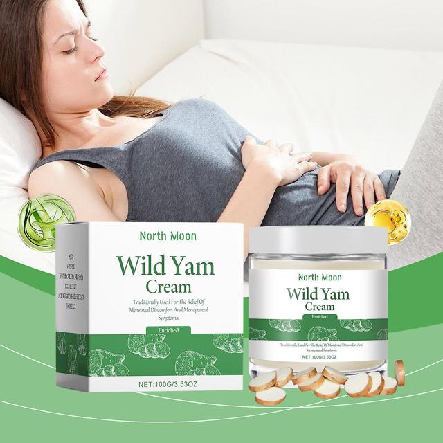 Antbaba Wild Yam Cream, Organic Wild Yam Cream Hormone Balance, Wild Yam Cream for Menopause Relief & Menstrual Support Like Hot Flashes Night Swea... on Productcaster.