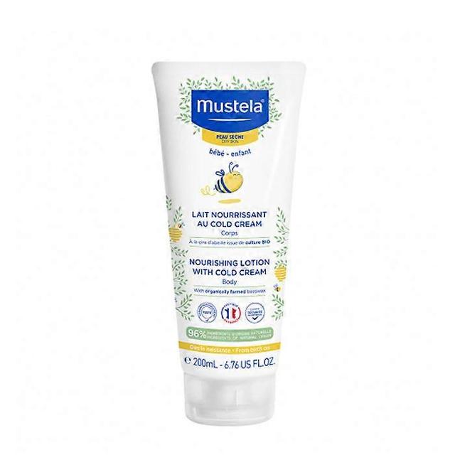 Mustela cold cream nourishing milk 200ml on Productcaster.