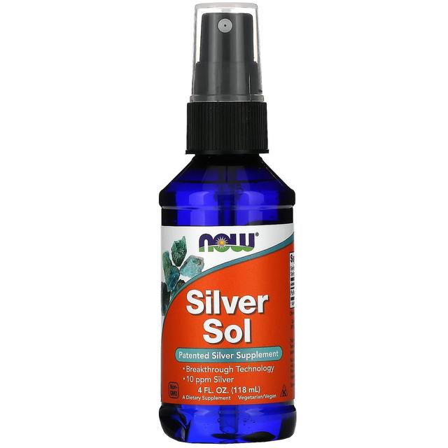 NOW Foods, Silver Sol, 4 fl oz (118 ml) on Productcaster.