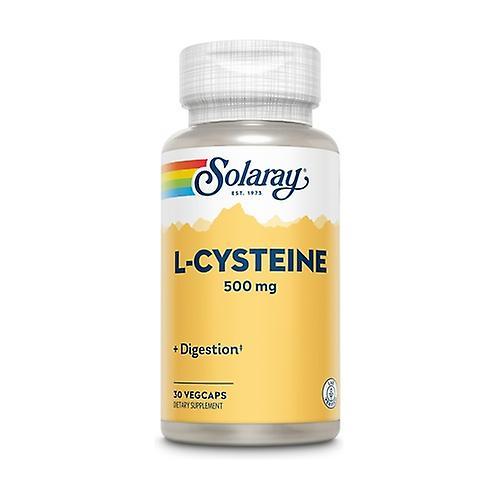 Solaray L-Cysteine 30 capsules of 500mg on Productcaster.