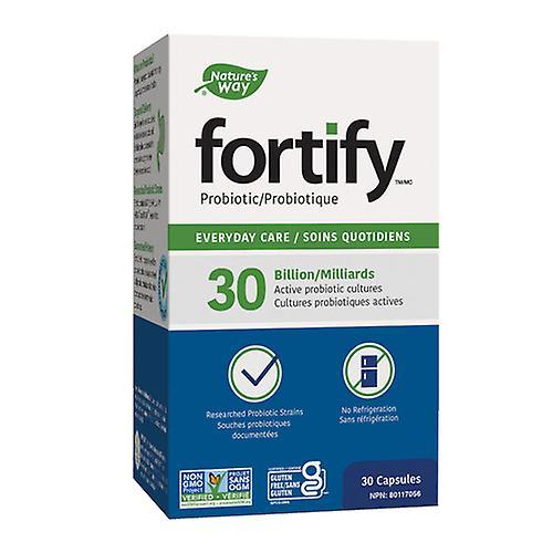 Nature s Way Nature's Way Fortify30 Billion Probiotic, 30 Veg Caps on Productcaster.