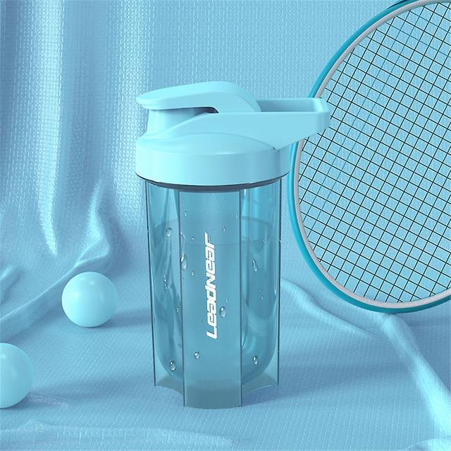 500ml Plastic Shake Cup Fitness Sports Water Cup Shake Protein Powder Meal color04 on Productcaster.