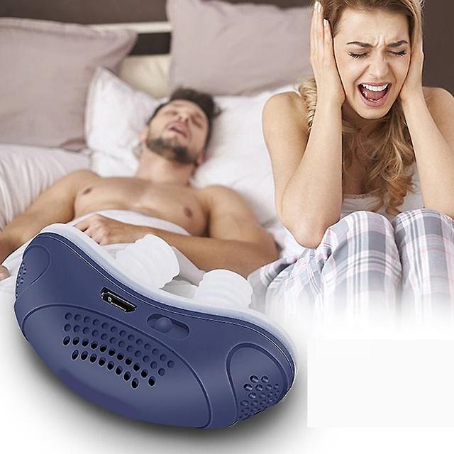 Electric snoring suppressor, snoring suppressor, male and female snoring suppressor, snoring suppressor, mini household ZD HU black on Productcaster.