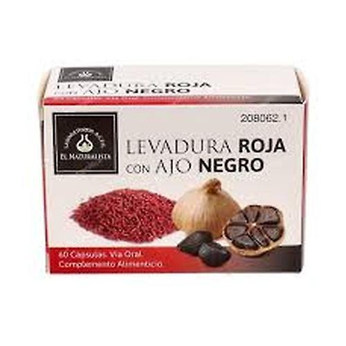 El Naturalista Red yeast with black garlic 60 capsules on Productcaster.