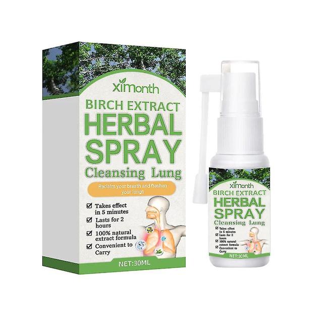 Herbal Lung Clearing e Repair Spray para Lung Health Essence Drops 1pc on Productcaster.